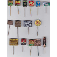 Города Литвы: Нида, Паланга, Неринга, Игналина, Клайпеда, Каунас, Тракай.