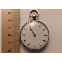 Редкие ЧАСЫ СЕРЕБРО старинные КАРМАННЫЕ Царские 5