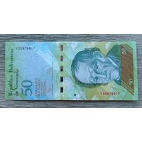 Werty71 Венесуэла 50 боливаров 2014  UNC банкнота