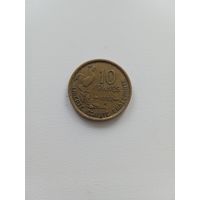 Франция 10 франков 1952 г.