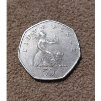 Великобритания 50 пенсов 1997 Елизавета II