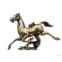 Статуэтка Лошадь с мухой Латунь