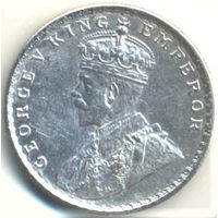 Британская Индия. Георг V. 1 рупия 1919 г.