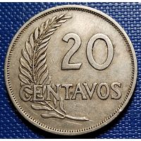 Перу 20 сентаво 1940 г.