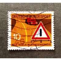 Марка Германия 1971 год Правила движения