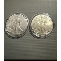 1 доллар, Шагающая свобода, 2006 и 2010 гг.