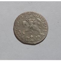 Вiльня i Ваза! Грош 1607! Совсем не частый