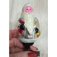 Елочные игрушки, стекло, дед мороз редкий