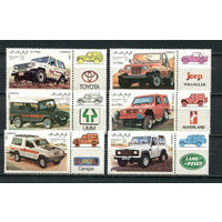 Сахара - 1992 - Автомобили. Внедорожники - (незначит. пятно на клее у ном. 60) - 6 марок. MNH.  (Лот 54JQ)-T3P35
