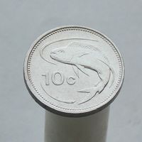 Мальта 10 центов 1991