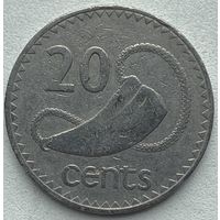 Фиджи 20 центов 1969 г.