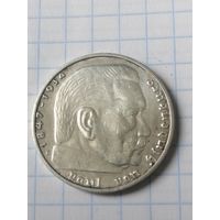 2 марки 1938г Монеттный двор Е