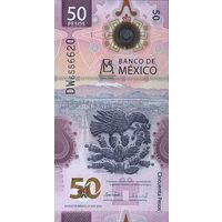 Мексика 50 песо образца 2025 года UNC pw138(3) юбилейная