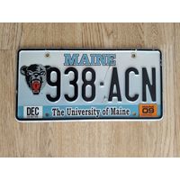 Автомобильный номер  ( US )
