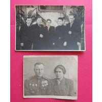 Фото "Семья", 1945 г., 2 шт.