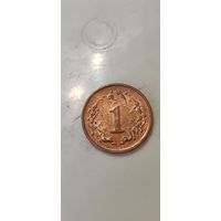 Зимбабве 1 цент 1997