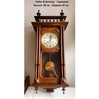 Часы настенные Haller & Benzing Германия 1925-28 гг.