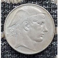 Бельгия 20 франков 1949 года. Серебро! Сторгуй за свою цену, предложи обмен! Y