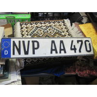 Автомобильный номер ЕС, Германия. Торги!