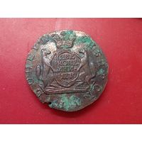 Сибирская монета две копейки 1770 год КМ.Копия,соответствие,медь.Не Китай!