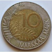 Финляндия 10 марок 1993 год