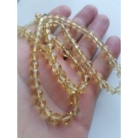 Бусы, Чехословакия, стекло, редкий цвет