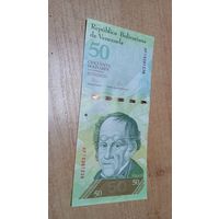 50 боливаров 23 июня 2015 года Венесуэлы **1236