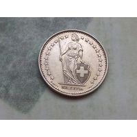 Швейцария 1 франк 2010 год