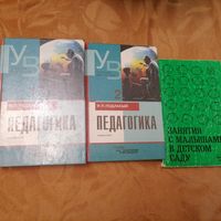 Педагогика 1, 2. Занятия с малышами в детском саду. 3 книги