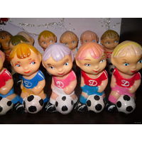 Футболист/Динамовец (45 шт) Коллекция игрушек СССР.