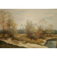 "Берег пруда". Эдуард Реуцкий. 2002 г