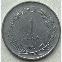 Турция 1 лира 1965 г. Цена за 1 шт.