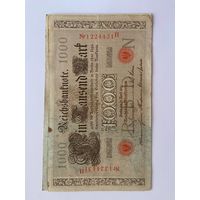 1000 марок Германской империи литера N