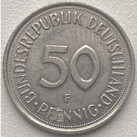 Германия 50 пфеннигов 1993 г. F