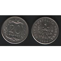 Польша y280 20 грош 1996 год (mw) (_alb2