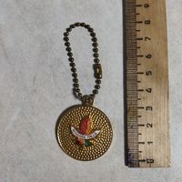 Брелок. Канада. Водопад Ниагара. Тяжёлый металл. Горячие эмали.