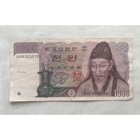 Корея  1000 вон