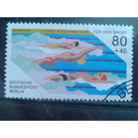 Берлин 1986 Плавание Михель-2,5 евро гаш