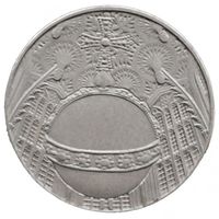 Гибралтар 5 пенсов, 2023 Карл III UNC