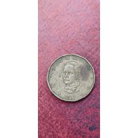 Доминиканская республика 1 песо 1992