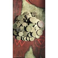 Лот монет разных с рубля