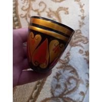 Чашка деревянная расписная СССР