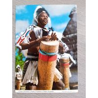 Этнография. Африка. Танец чука в период сбора урожая