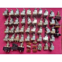 Переключатели, кнопки. Радиодетали.