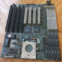 Ретро материнская плата Socket 3