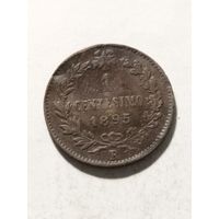 Италия 1 сентизим 1895