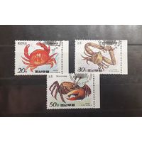 Корея. 1990 год. Фауна. Крабы (5)