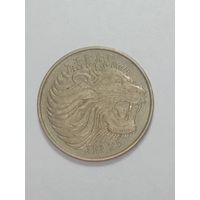 Эфиопия 10 сантимов 1977 года .