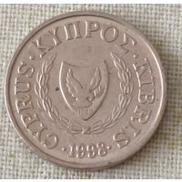 Кипр. 1 цент 1988 года.
