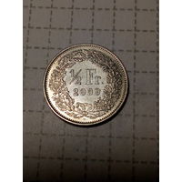 1.2 франка Швейцария 2009 год